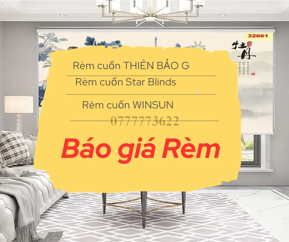 Báo giá rèm cuốn mới nhất tháng 9 2023
