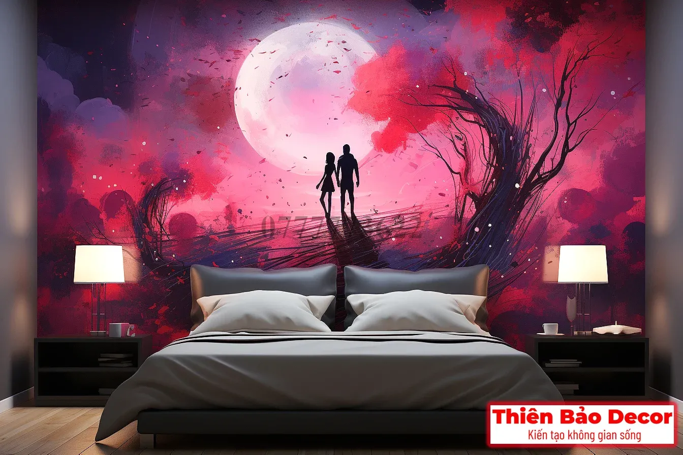 tranh phòng ngủ vợ chồng 1