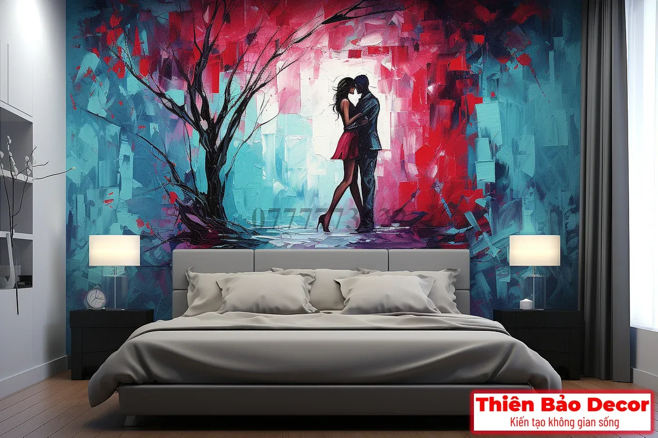tranh phòng ngủ vợ chồng 4