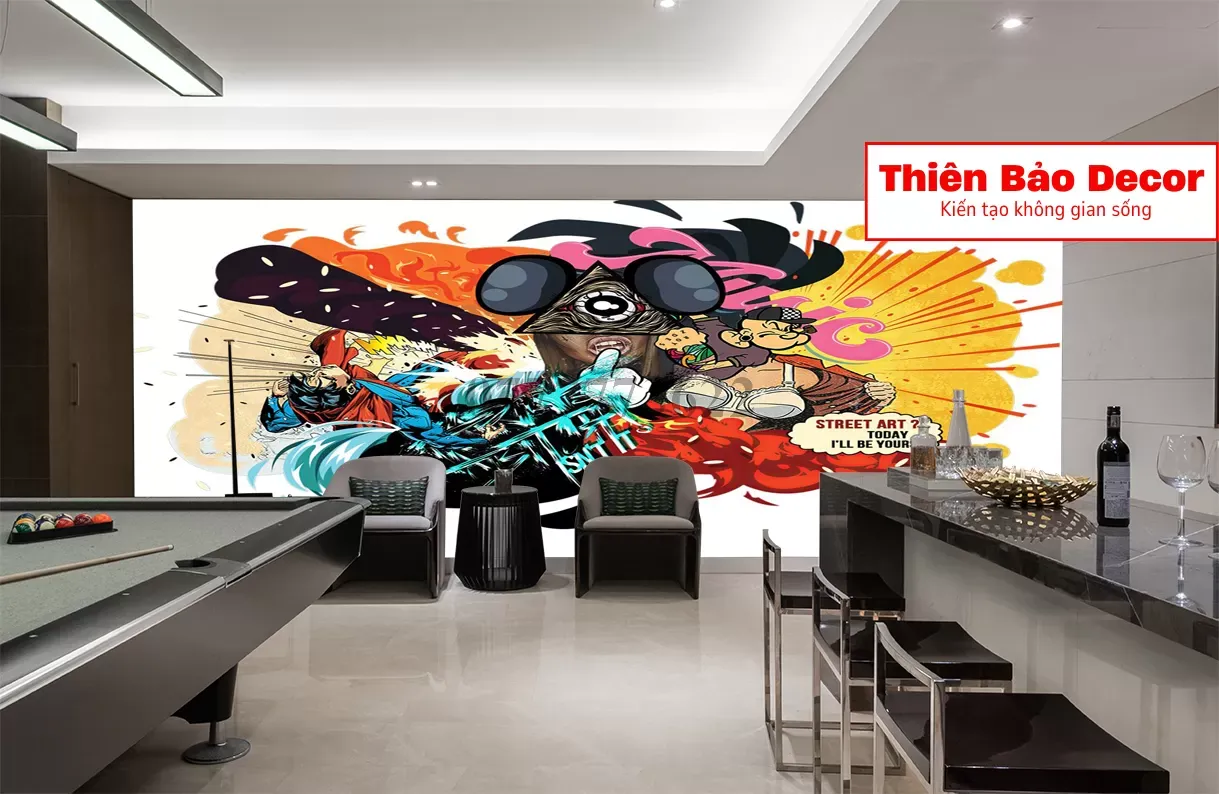 300+ Mẫu tranh dán tường bida: Tạo điểm nhấn và phong cách cho không gian bi-a của bạn