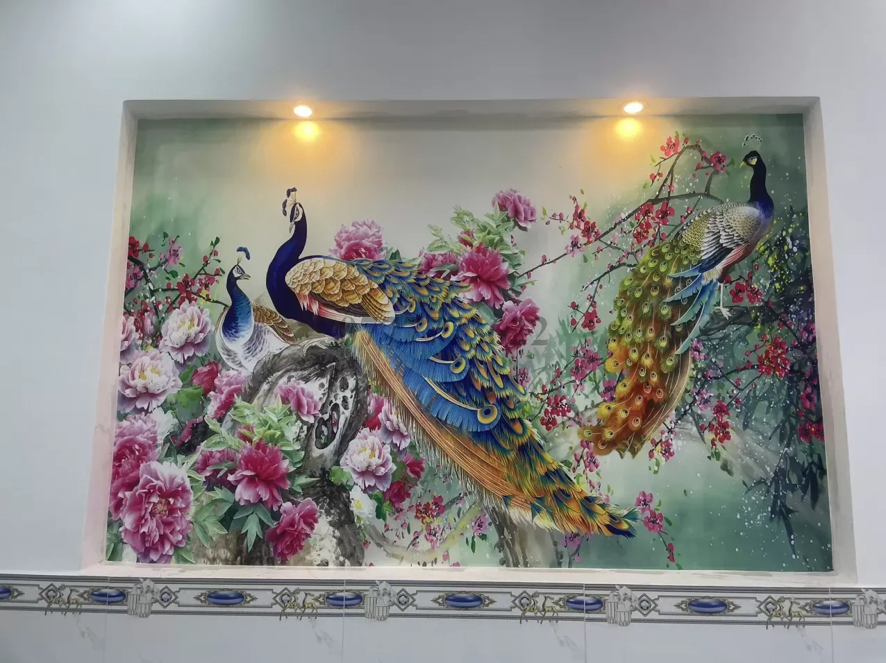 Tranh dán tường: Thổi hồn cho không gian